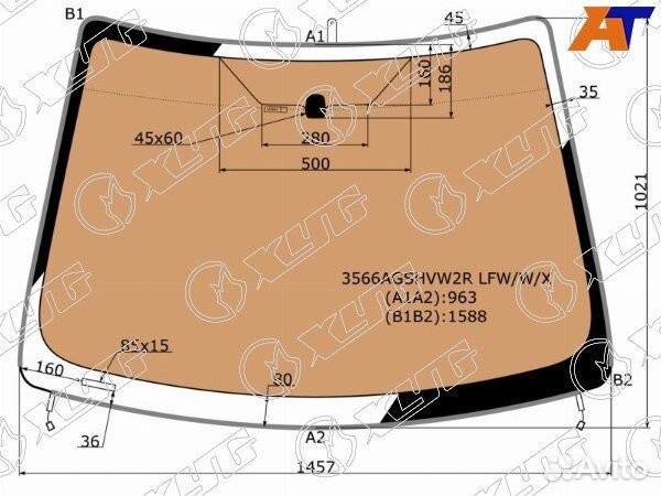 Стекло лобовое ford focus