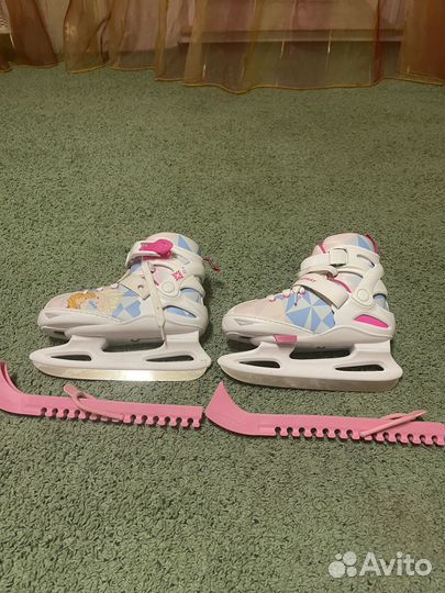 Коньки детские раздвижные 31-36