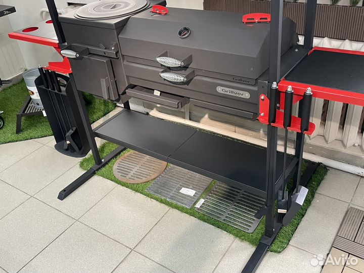 Мангал с крышей