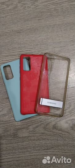 Чехлы для samsung s20fe б/у оригинал
