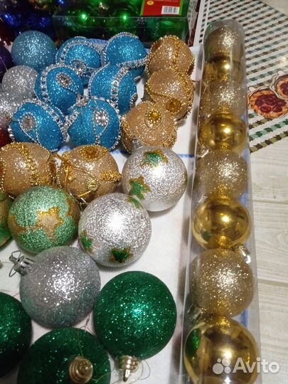 Шарики для елки новогодние