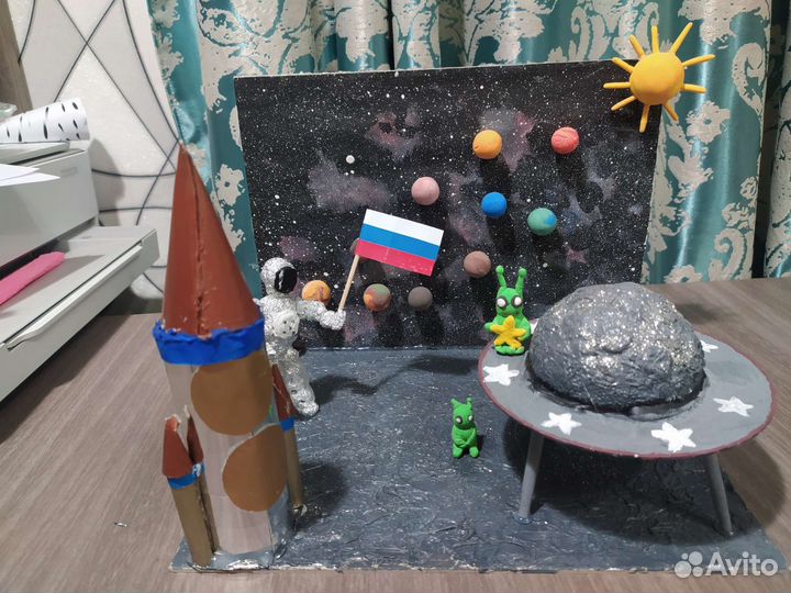 Поделка космос