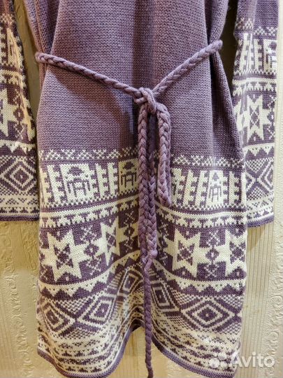 Платье женское теплое 44