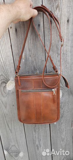Сумка натуральная кожа ручная работа
