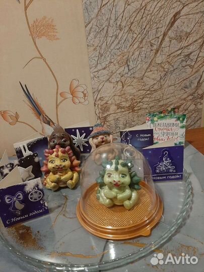 Дракошка, символ года из шоколада