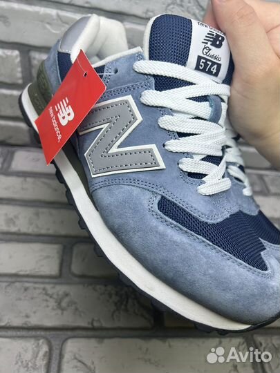 Кроссовки мужские new balance 574 blue 41/46