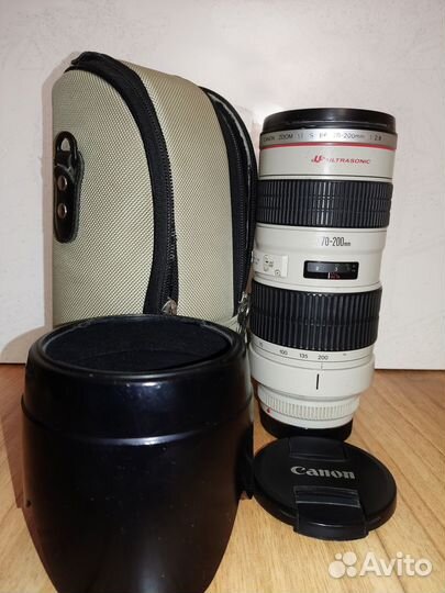 Объектив Canon ef 70 200mm f 2 8L