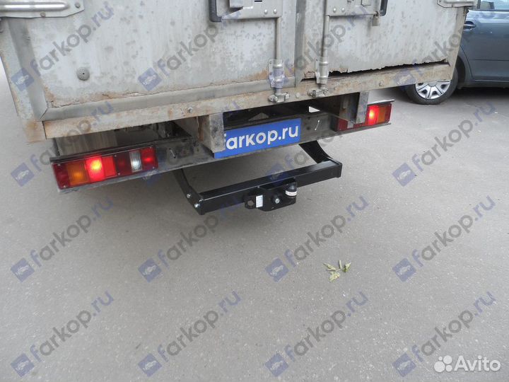 Фаркоп Oris для Gaz Газель 3302 1994, (глушитель в