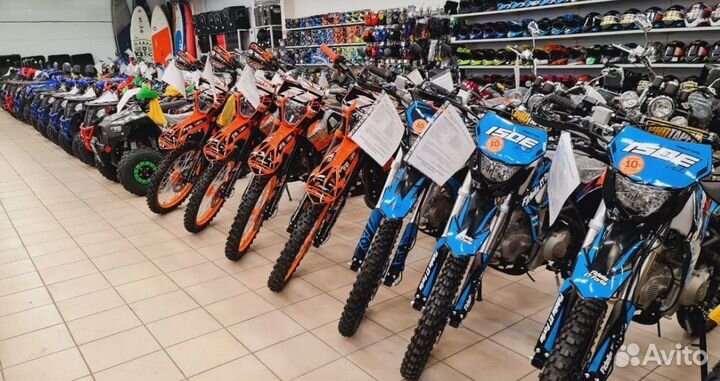 Мотоциклы кросс/эндуро в наличии