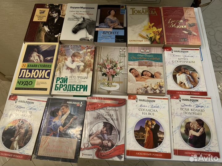 Книги (много, разные жанры)