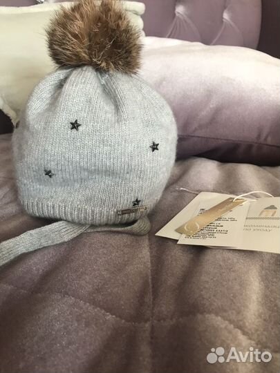 Шапка 42-44 (3-9 мес)