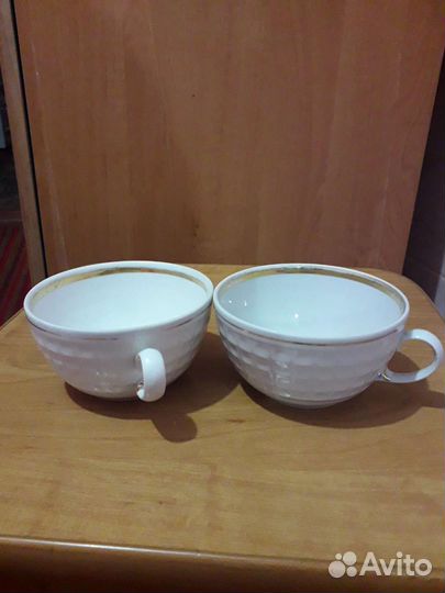 Кувшин с чашками фарфор СССР