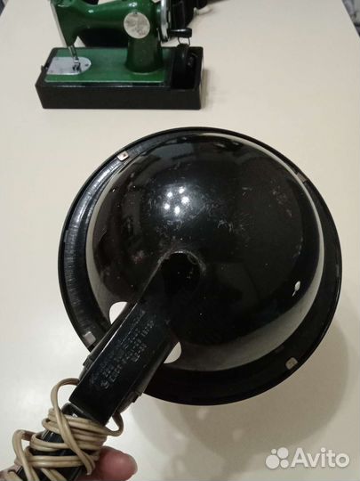 Синяя лампа для прогревания СССР