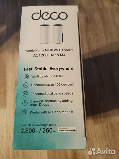 Wifi роутер tp link Deco m4
