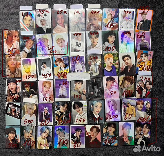 Официальные карты kpop