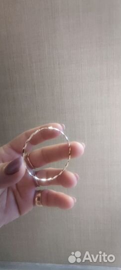 Золотые серьги конго 585