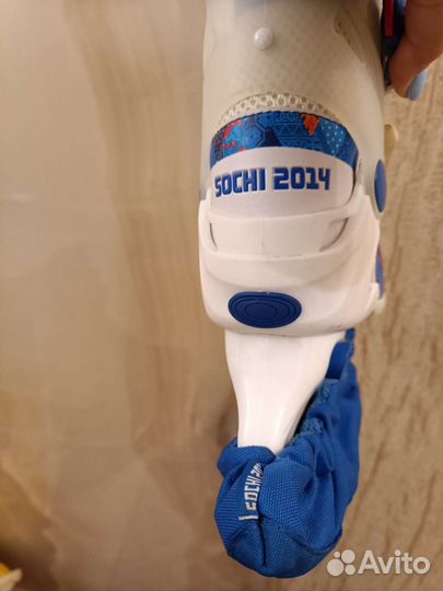Продам коньки Сочи 2014 раздвижные, р. 29