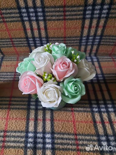 Букет из мыла