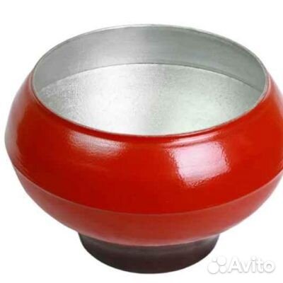 Горшок печной 2,5 л со стеклоэмалевым покрытием