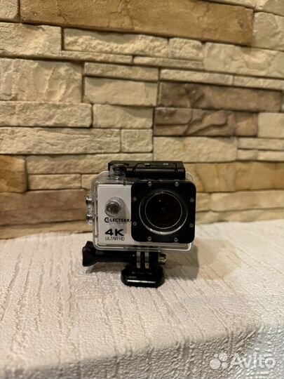 Экшн камера 4К. Экшен камера Electerra