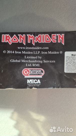 Маска латексная «Iron Maiden» Powerslave