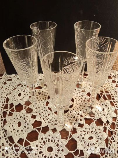 Рюмки хрустальные СССР