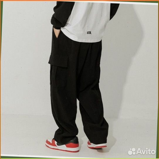 Широкие штаны карго (Номер партии: 36402)