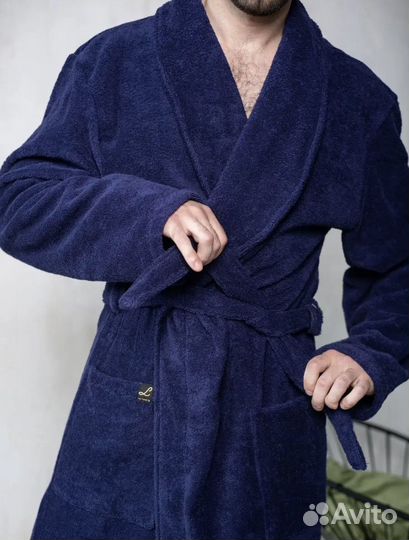 Мужской махровый халат