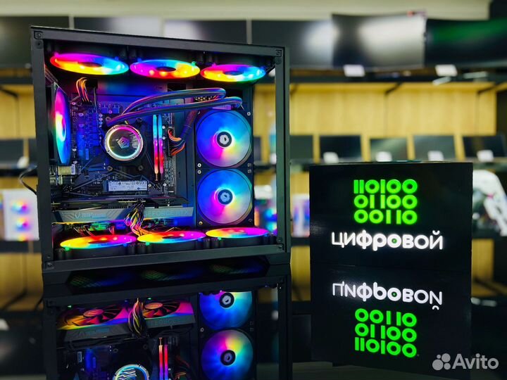 Игровой Пк AMD ryzen 5 5600X/RTX 4060/DDR4-16