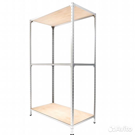 Стеллажи металлические с фанерными полками каталог