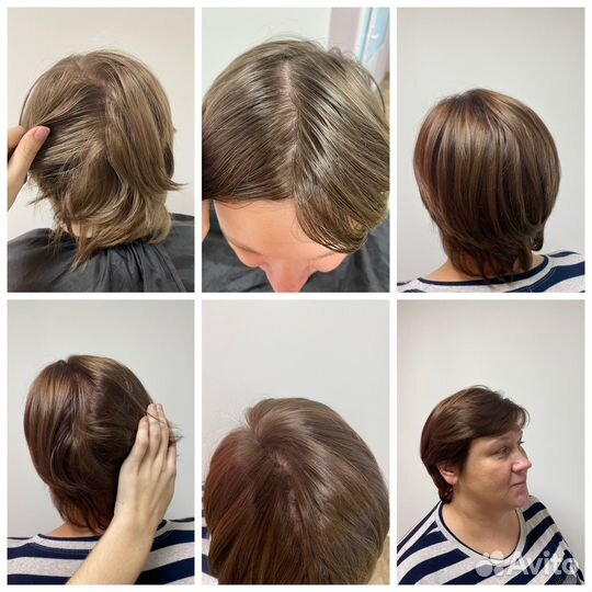 Окрашивание волос,стрижки и прически