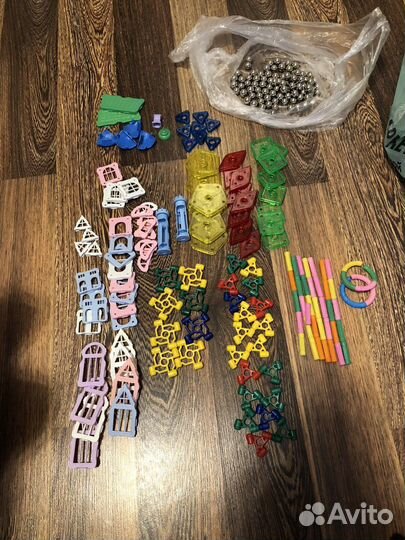 Магнитный конструктор magmax 158 деталей