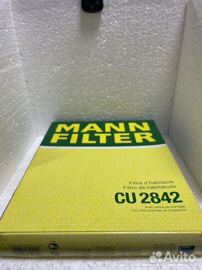 Фильтр салона mann CU2842