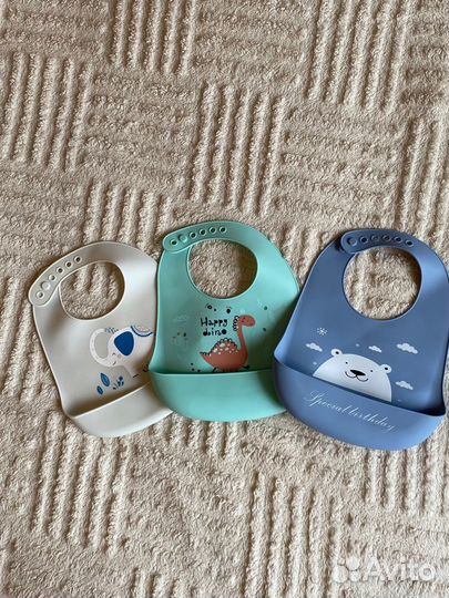 Набор для кормления нагрудник 3 шт