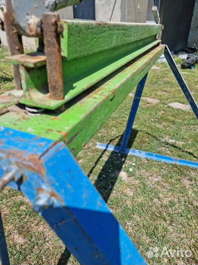 Листогибочный станок для производства воздуховодов