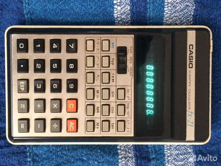 Калькулятор casio fx-21