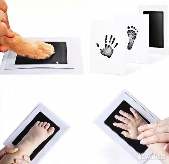 Набор для создания отпечатков ручек и ножек