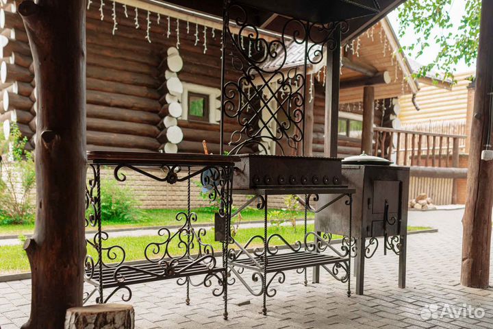 Русская баня на дровах