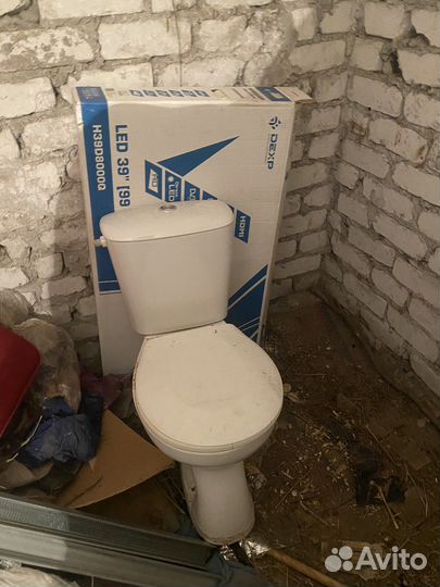 Унитаз с бачком бу