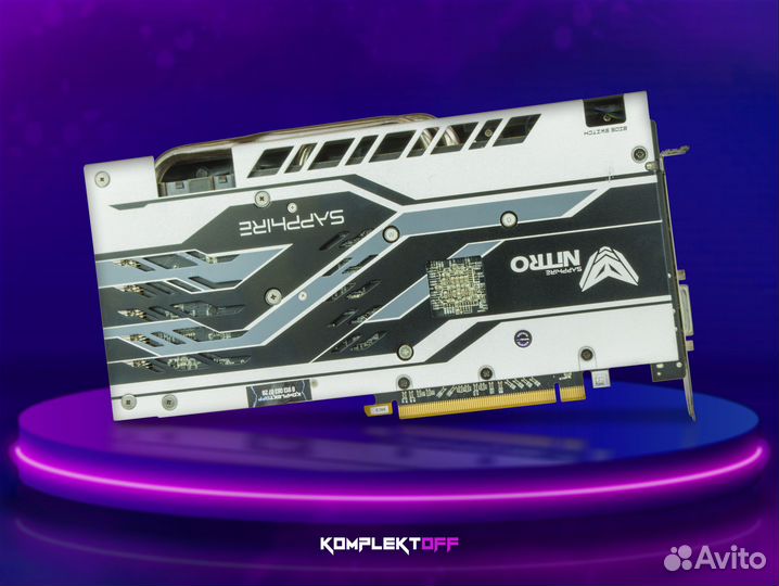 Видеокарта Sapphire Nitro + Radeon RX 570 4GB