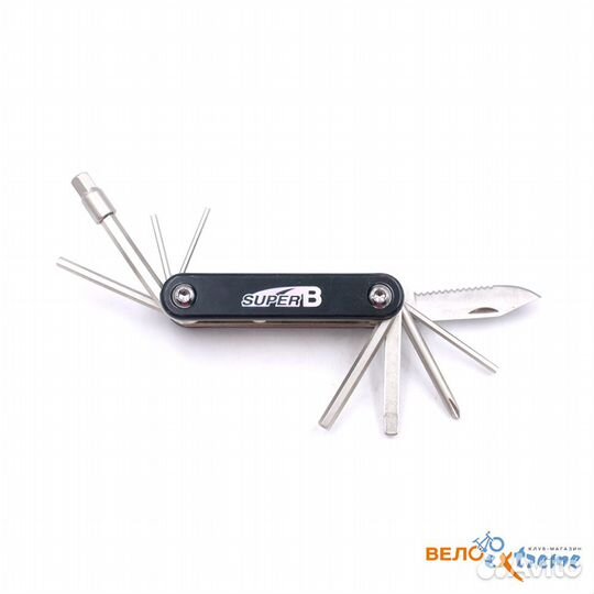 Набор складной Super B AM9680 10 в 1 шестигранники