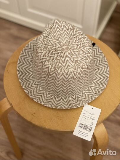 Шляпа женская осенняя шерсть 56-57