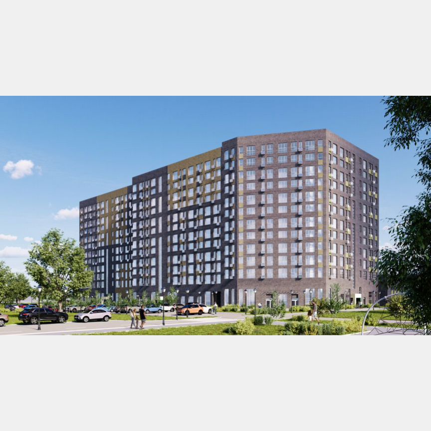 Квартира-студия, 55,8 м², 3/12 эт.