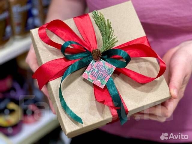 Упаковка новогодних подарков