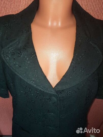 Жакет.EWM.Англия.Винтаж.Ришелье.54-56р