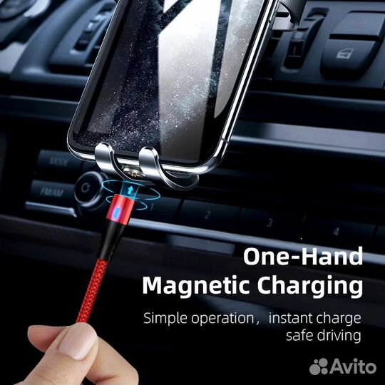 Новые Магнитные Кабели Micro USB/Type C/iPhone