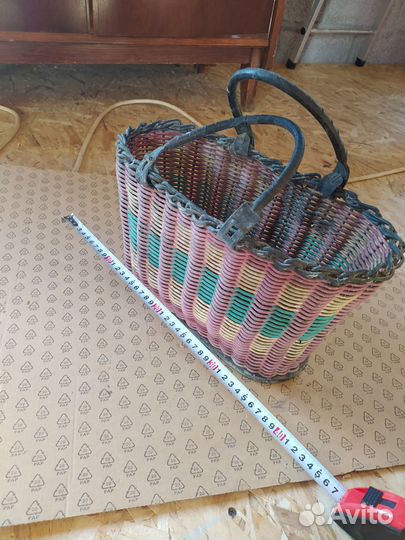 Корзинка плетенная СССР