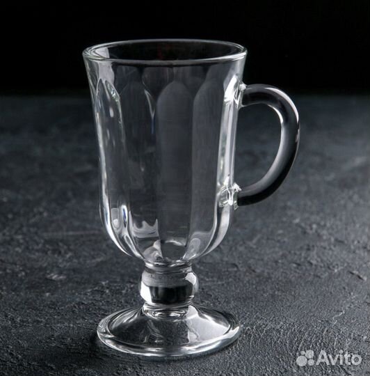 Бокал кружка для глинтвейна латте капучино