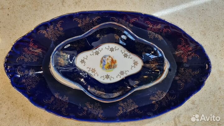 Фарфоровые блюда Чехия