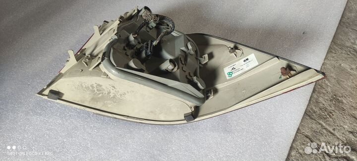 Фонарь задний левый opel astra h седан